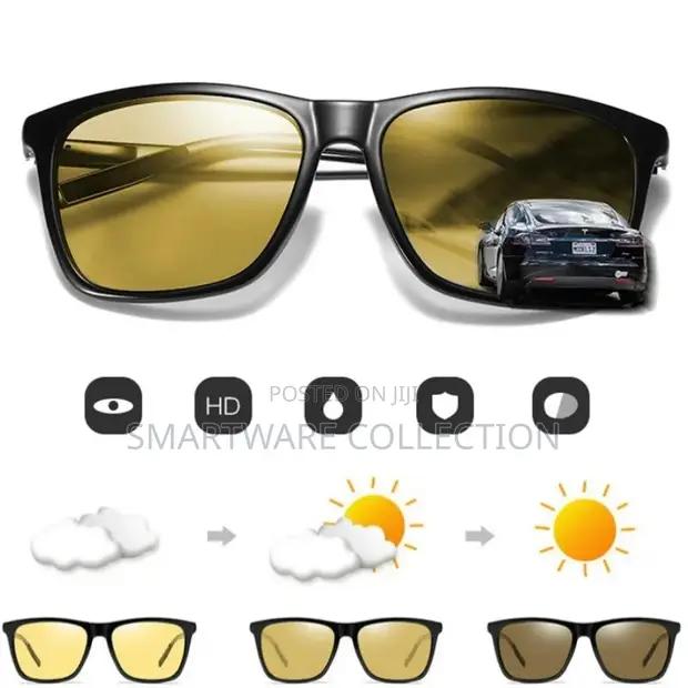 Polarized Photochromic Sunglasses Night Vision HD Driving in Dar es Salaam, Tanzania