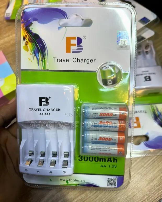 4-pack Rechargeable Aa Nimh High-capacity Batteries, 3000mah in Dar es Salaam, Tanzania