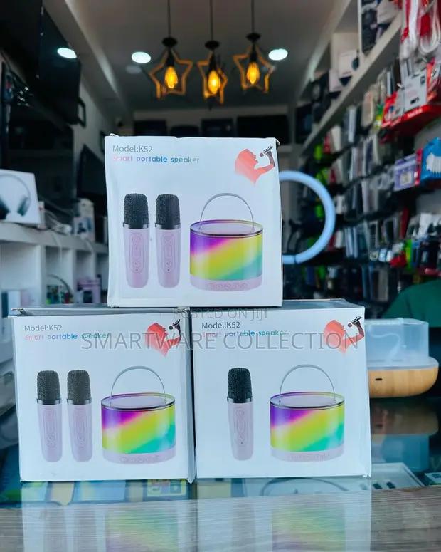 2 Microphone Mini Bluetooth Speaker With Karaoke Mic in Dar es Salaam, Tanzania