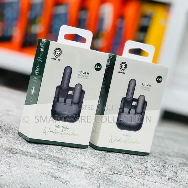 2 Pack Wireless Lavalier Microphone With Charging Case in Dar es Salaam, Tanzania