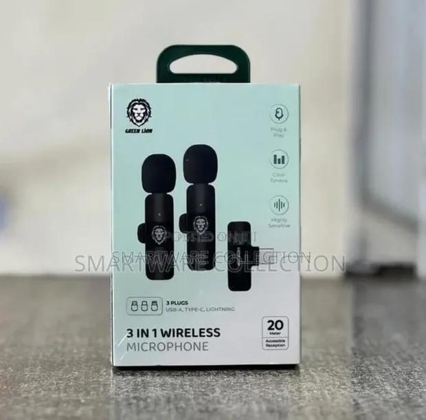 2 Pack Wireless Microphone For iPhone And Android in Dar es Salaam, Tanzania