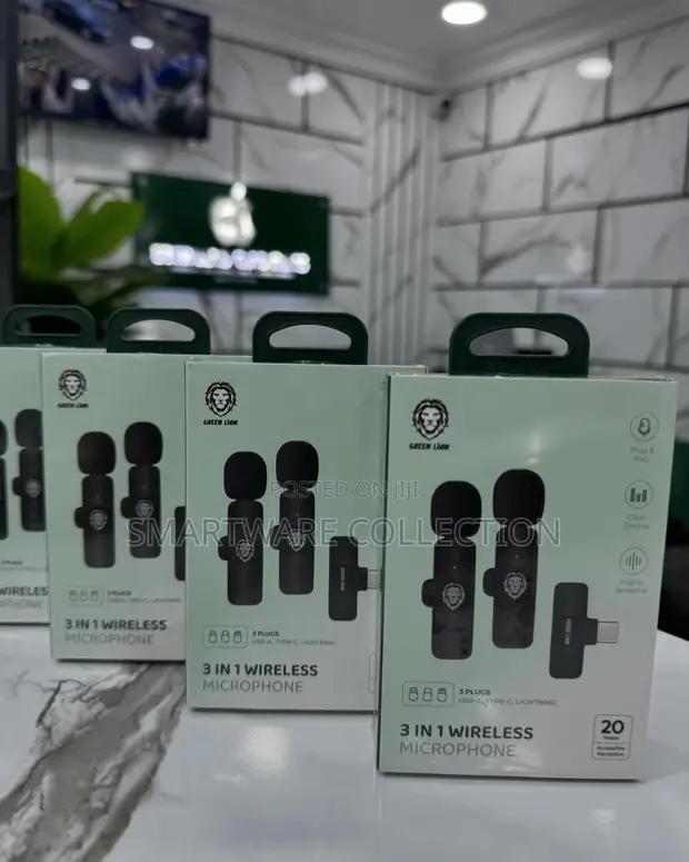 2-pack Wireless Microphone Recording, Vlog, Live Streaming in Dar es Salaam, Tanzania