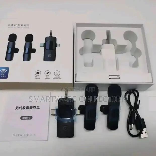 3-in-1 Wireless Collar Clip Microphone Clip-on Microphone in Dar es Salaam, Tanzania