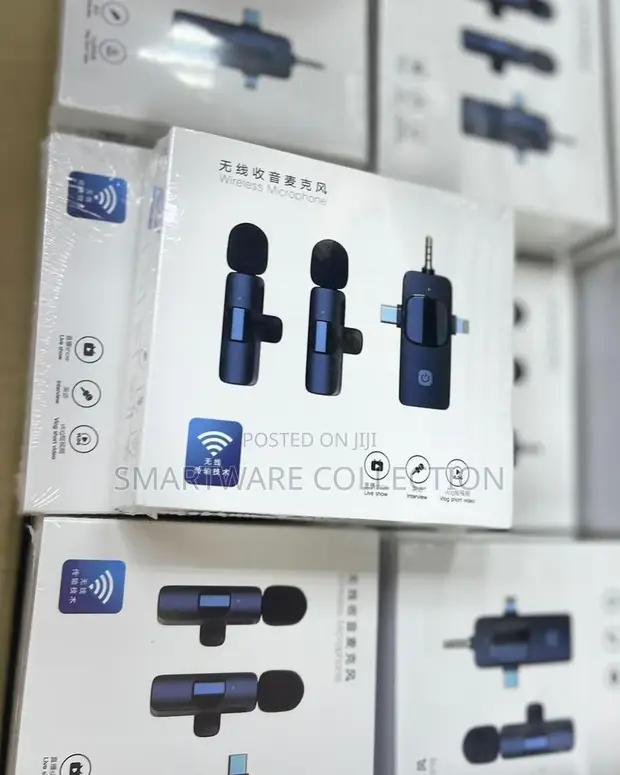 3 In 1 Wireless Lavalier Microphone, Noise Reduction Mic in Dar es Salaam, Tanzania