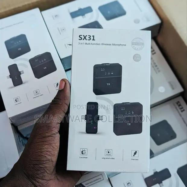 3in1 Microphone Audio Video Recording Mic For AndroidiPhone in Dar es Salaam, Tanzania