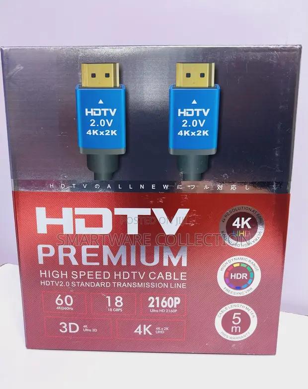 5 Meter HDMI To HDMI – For Stunning Ultra HD, High Speed in Dar es Salaam, Tanzania