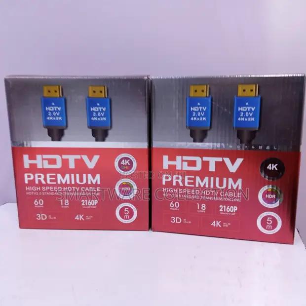 5M HDMI To HDMI Cable  At 60hz Ultra High Speed Support in Dar es Salaam, Tanzania