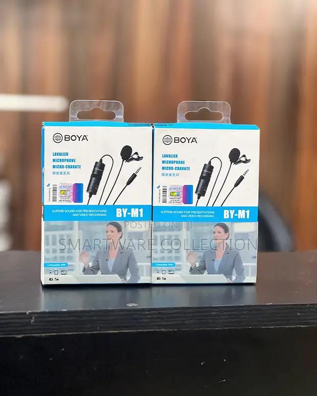 Boya By-m1 Omnidirectional Lavalier Microphone Canon Sony in Dar es Salaam, Tanzania