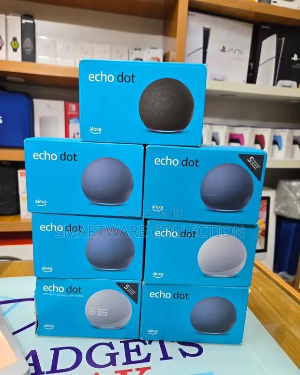 Echo (5 Gen)  With Premium Sound, Smart Home Hub And Alexa in Dar es Salaam, Tanzania