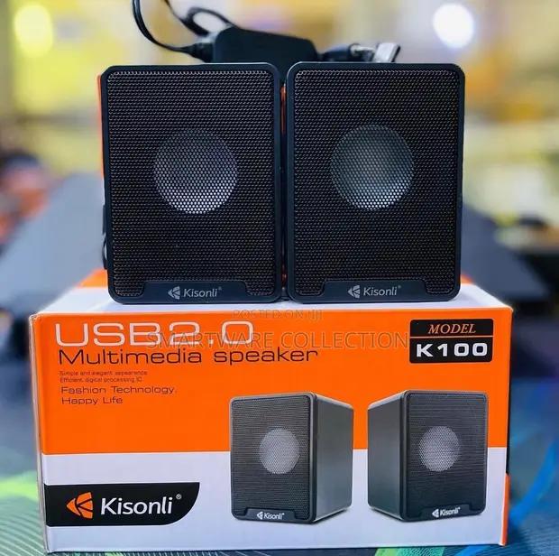 Mini Computer Speakers With Stereo Sound – USB Powered in Dar es Salaam, Tanzania