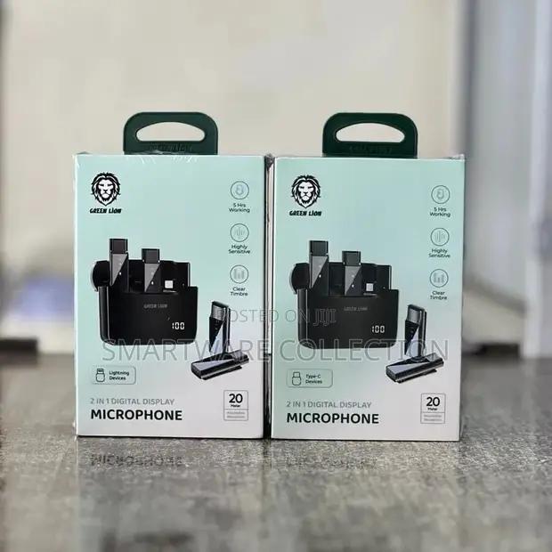 Phone Wireless Microphone Audio Video Recording Plug Play in Dar es Salaam, Tanzania