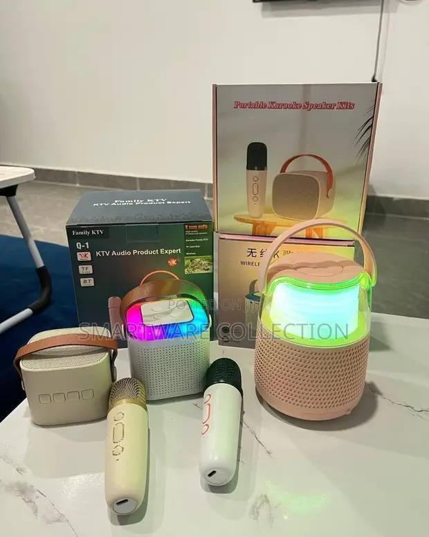 Portable Karaoke Speaker Machine With 2 Wireless Microphone in Dar es Salaam, Tanzania