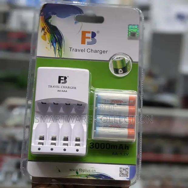 Aa Rechargeable Battery, 4 Pack Long Battery Life Double A in Dar es Salaam, Tanzania