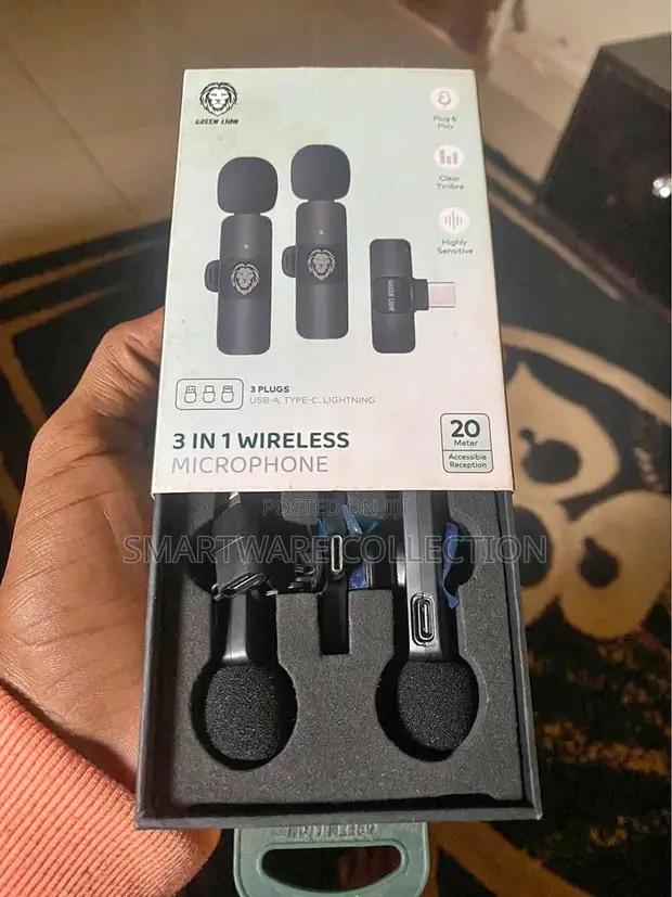 Wireless Lapel Mic Live Streaming Video Conference Recording in Dar es Salaam, Tanzania