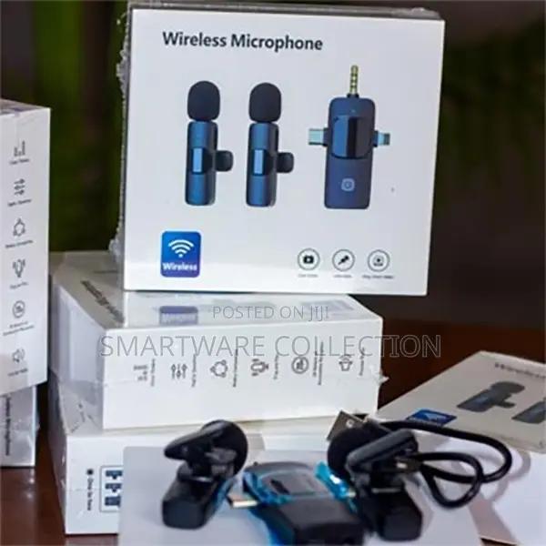 Wireless Lavalier Microphone With 3-in-1 Receiver Mic in Dar es Salaam, Tanzania