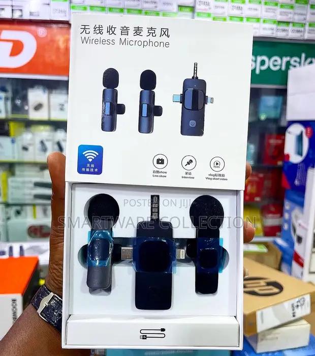 Wireless Microphone For iPhoneAndroid PhoneCameraLaptop in Dar es Salaam, Tanzania