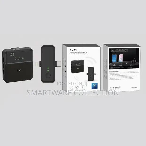 Wireless Microphone Phone Camera Interview Live Recording in Dar es Salaam, Tanzania