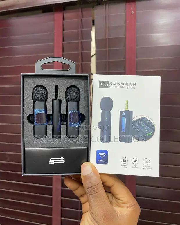 Wireless Microphone Record Microphone 2.4ghz Smart Mic in Dar es Salaam, Tanzania