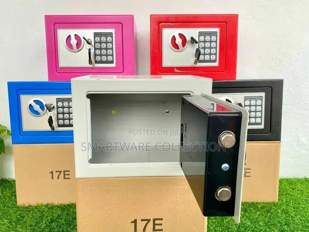 Digital Electronic Fireproof Safe Box With Two Keys Coffer in Dar es Salaam, Tanzania