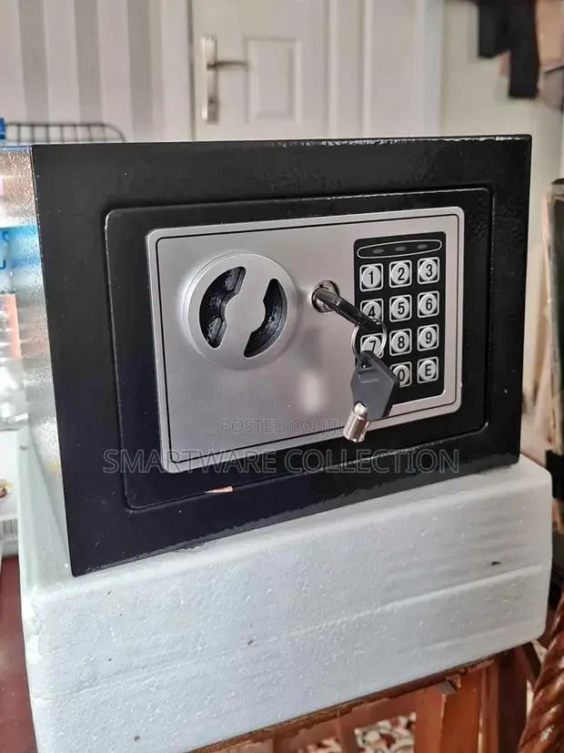 Safe Box Black Digital Electronic Keypad Small Home in Dar es Salaam, Tanzania