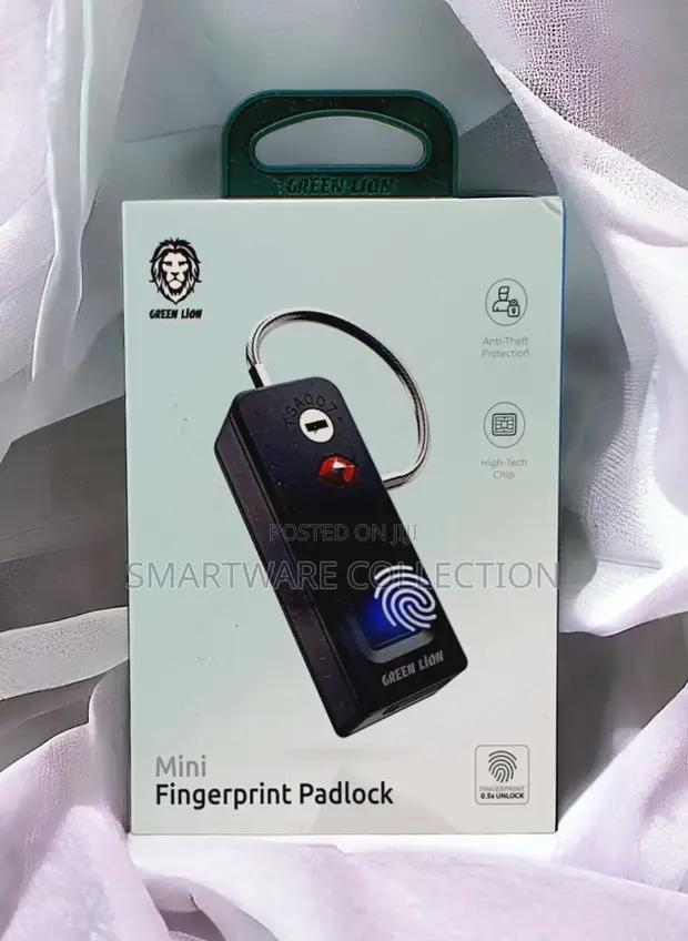 Smart Fingerprint Padlock, Ip65 Waterproof Digital Lock in Dar es Salaam, Tanzania