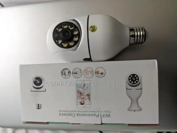 1080P HD Bulb PTZ IP CCTV Wireless Security Camera Tilt Zoom in Dar es Salaam, Tanzania