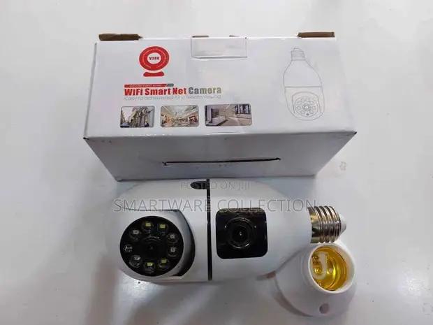 360° Panoramic PTZ Bulb CCTV Security Smart Wifi Camera in Dar es Salaam, Tanzania