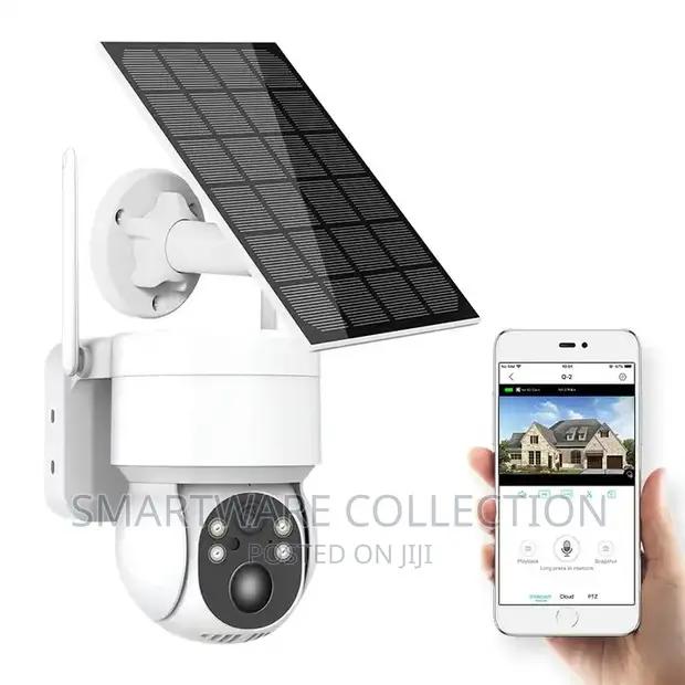 4G SIM Card Wifi Solar Camera PTZ Outdoor CCTV Camera in Dar es Salaam, Tanzania