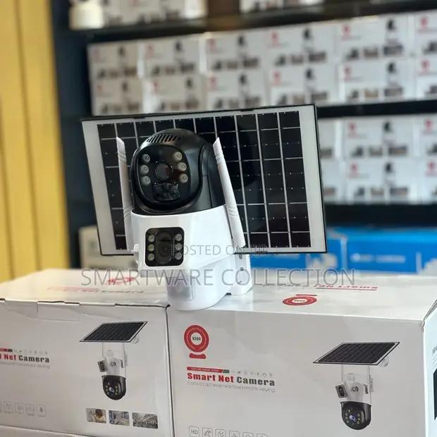 AndroidIos Support Dual Lens Screen 4G Simcard Solar Camera in Dar es Salaam, Tanzania