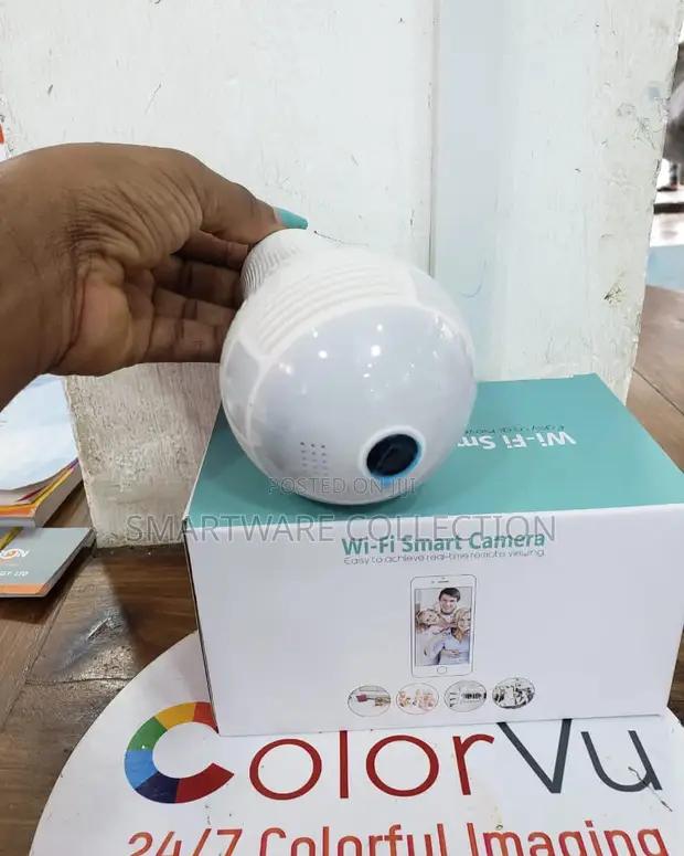 Bulb Hidden Camera Wifi Panoramic LED Light Spy Camera in Dar es Salaam, Tanzania