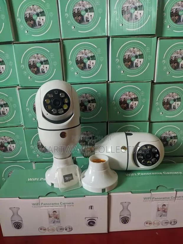 Bulb Motion Detector Night Vision Live View Security Camera in Dar es Salaam, Tanzania