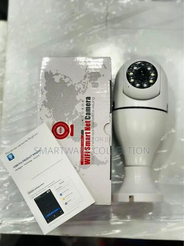 E27 Light Bulb Camera Night Smart Home Wireless Security in Dar es Salaam, Tanzania