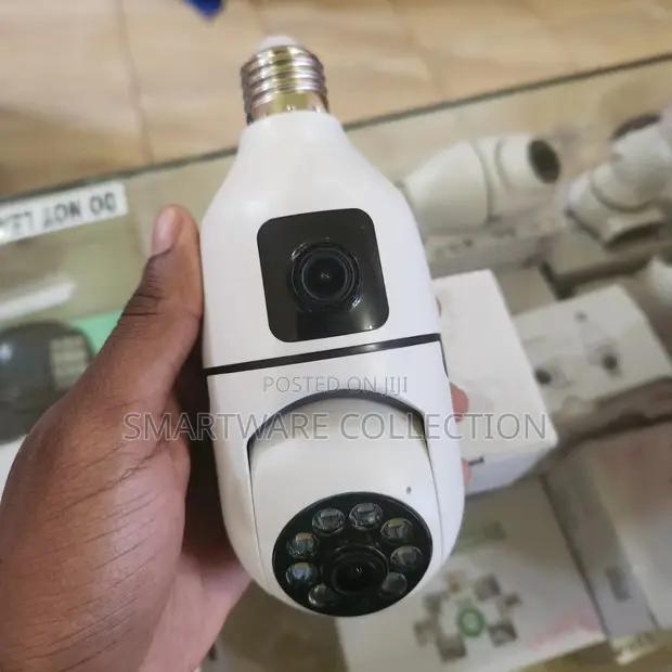 Wi-fi Camera CCTV Camera 1080p Wireless PTZ Bulb Shape in Dar es Salaam, Tanzania