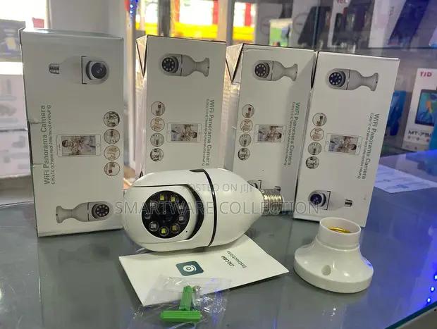 Wifi Bulb Holder Security Camera With Night Vision For Home in Dar es Salaam, Tanzania
