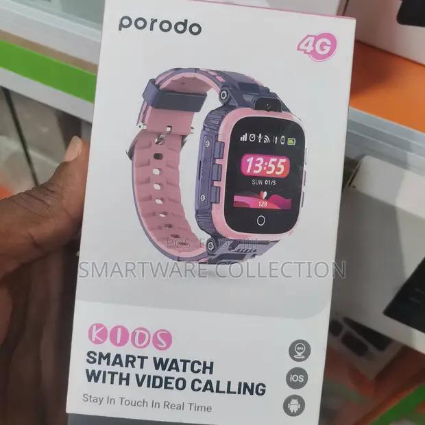 Porodo Blue 4g Kids Gps Smart Watch With Setracker 2 App in Dar es Salaam, Tanzania