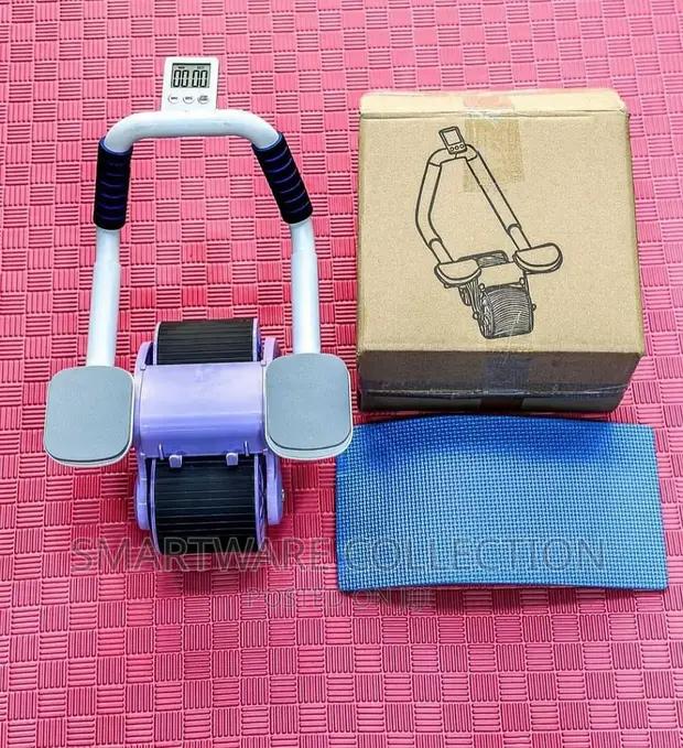Ab Roller Wheel – Automatic Rebound Abdominal Wheel Trainer in Dar es Salaam, Tanzania