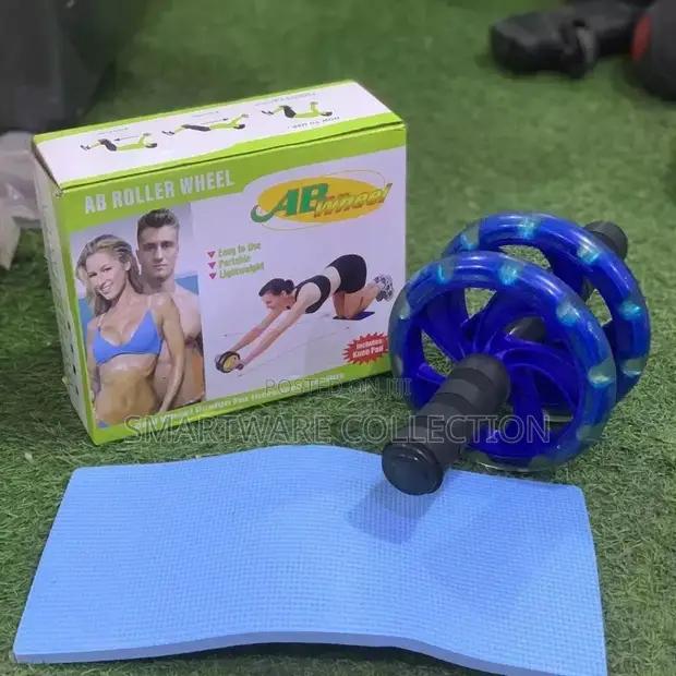 Ab Wheel Exercise Equipment For Core Workout With Knee Pad in Dar es Salaam, Tanzania