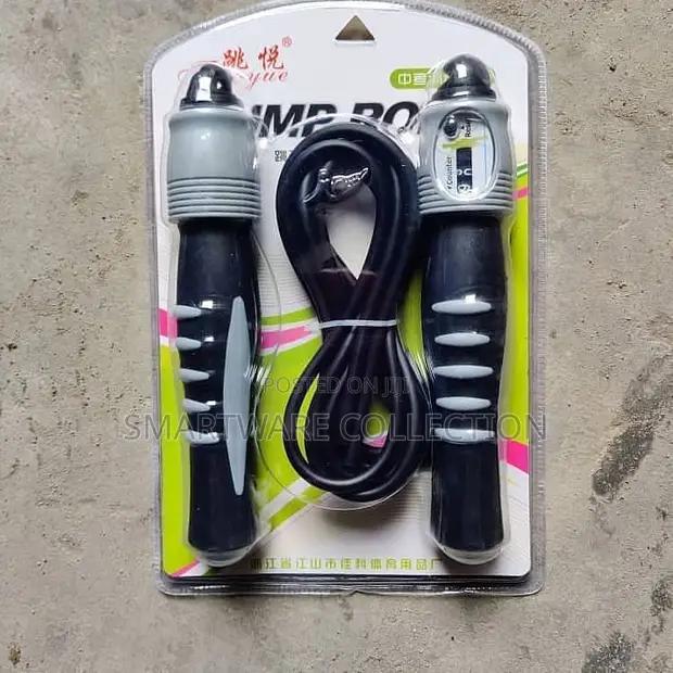 Adjustable Skipping Rope With Counter For Body Gym Fitness in Dar es Salaam, Tanzania