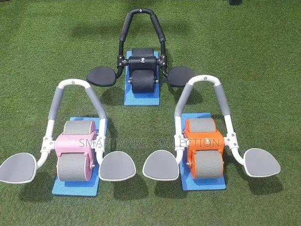Auto Rebound Ab Roller Wheel, Abdominal Wheel Kit With Timer in Dar es Salaam, Tanzania