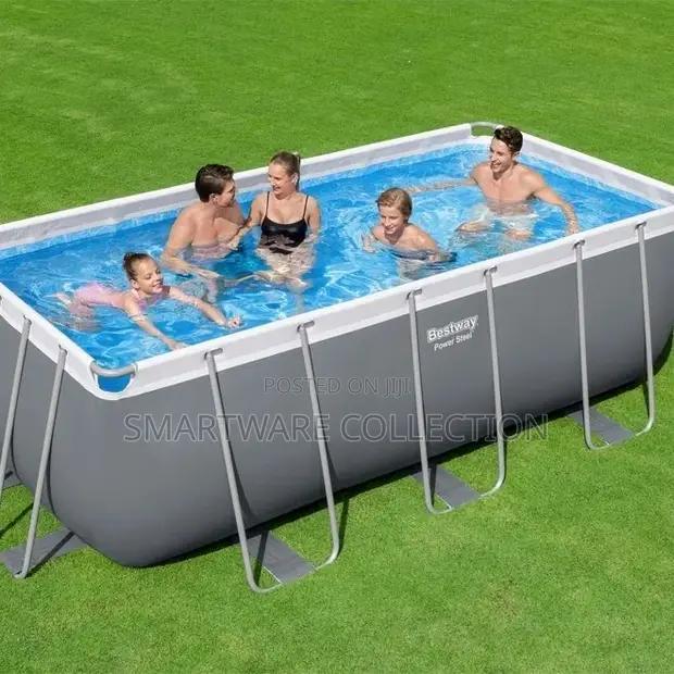 Bestway Power Steel Rectangular Above Ground Swimming Pool in Dar es Salaam, Tanzania