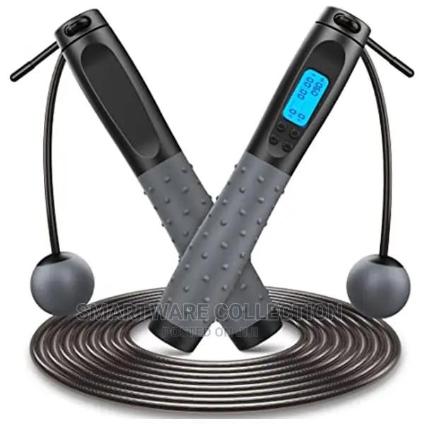 LED Digital Counter 3M Adjustable Rope Speed Jumping Rope in Dar es Salaam, Tanzania