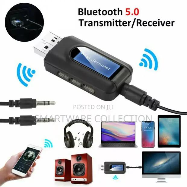 Bluetooth 5.0 Transmitter Receiver 2 IN 1 Wireless Audio Aux in Dar es Salaam, Tanzania