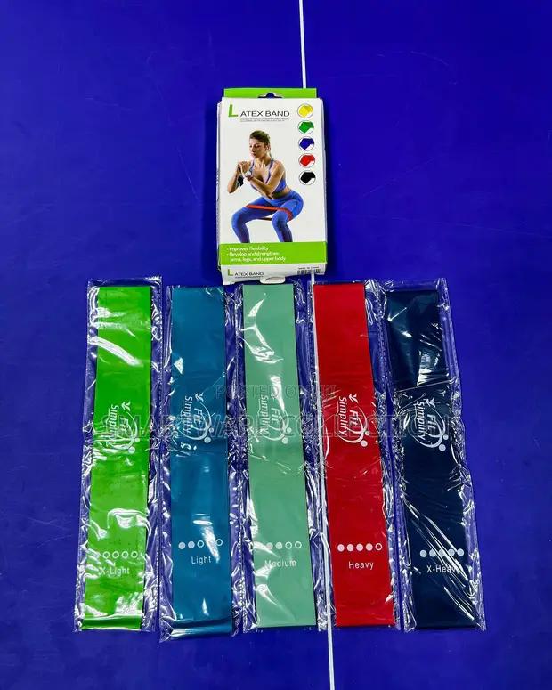 Pull Up Assistance Bands Set, 5 Resistance Excerise Bands in Dar es Salaam, Tanzania
