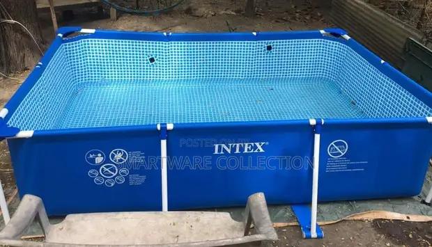 Rectangular Above Ground Pool Portable Outdoor Swimming Pool in Dar es Salaam, Tanzania