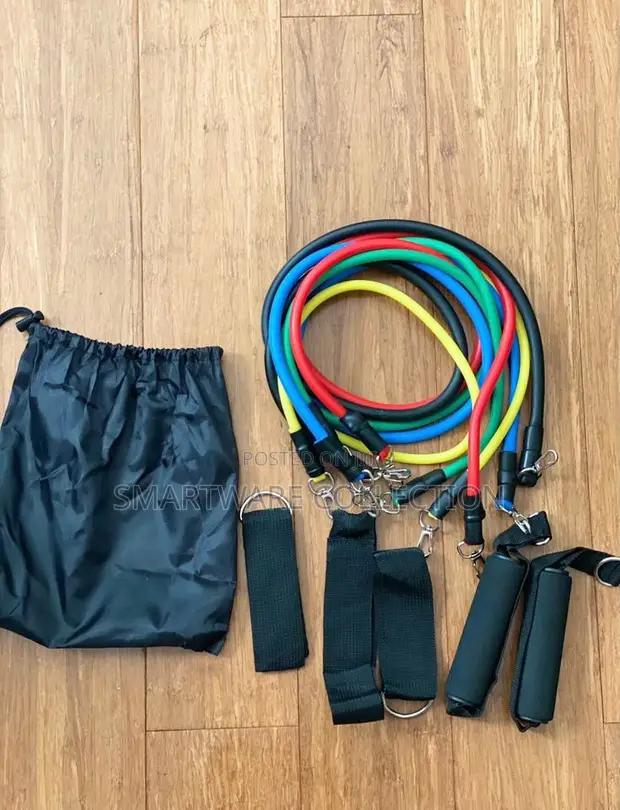 Resistance Band Set With Handles, Portable Toning Tubes in Dar es Salaam, Tanzania