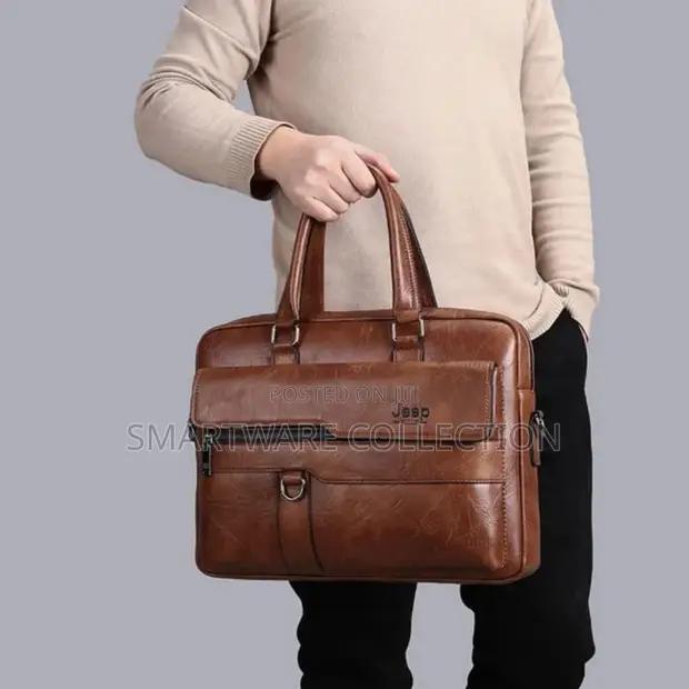 Men’S Briefcase Laptop Bag Totes Vintage Business Travel Bag in Dar es Salaam, Tanzania