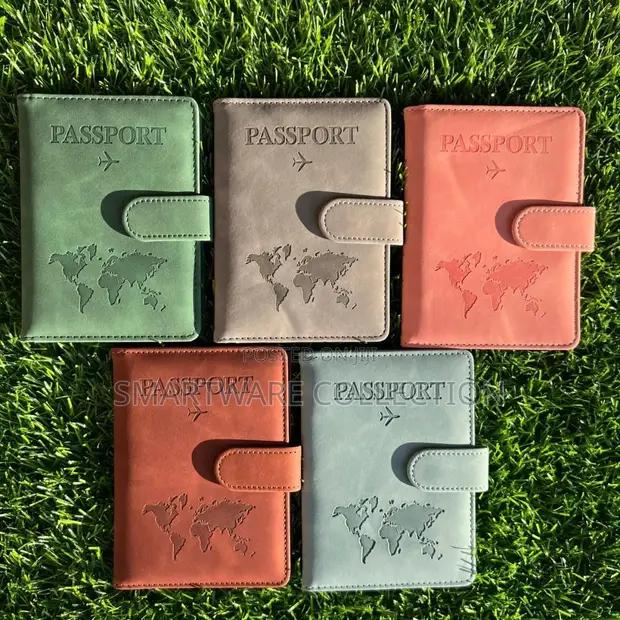 Passport Holder Cover, PU Leather Passport Cover Case Wallet in Dar es Salaam, Tanzania