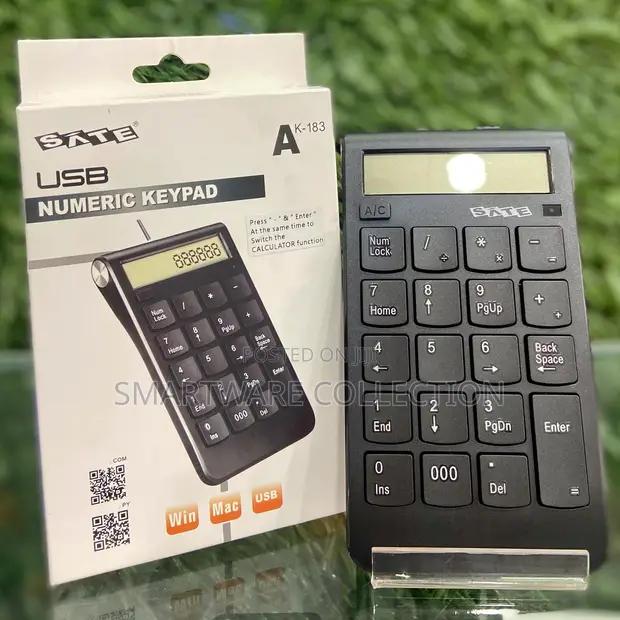 Computer Numeric Keypad With LCD Display, 2.4G Number Pad in Dar es Salaam, Tanzania