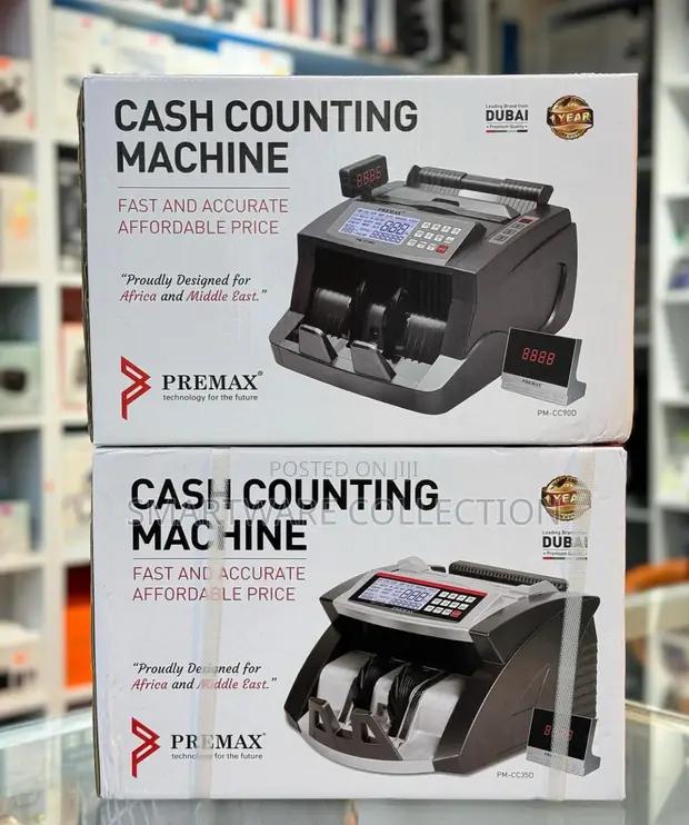 Automatic Money Counting Machine, Fake Currency Detection in Dar es Salaam, Tanzania