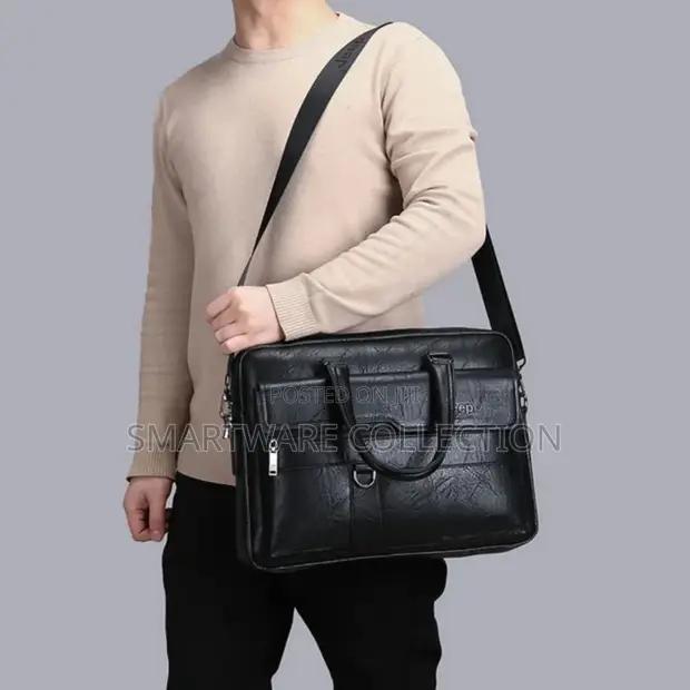 Practical Pu Leather Shoulder Crossbody Bag Laptop Bag in Dar es Salaam, Tanzania